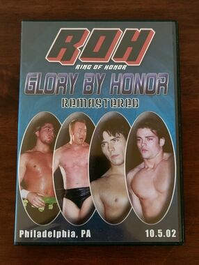 ROH Ring Of Honor Glory By Honor Remastered DVD 2002 Philadelphia